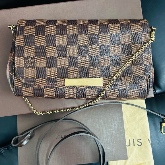 Authentic Louis Vuitton Favorite PM Damier Ebene - Picture 6 of 14